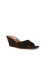 Seleste Sandal- Brown Suede