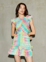 Load image into Gallery viewer, Leilanie Dress- Rainbow Tiedye
