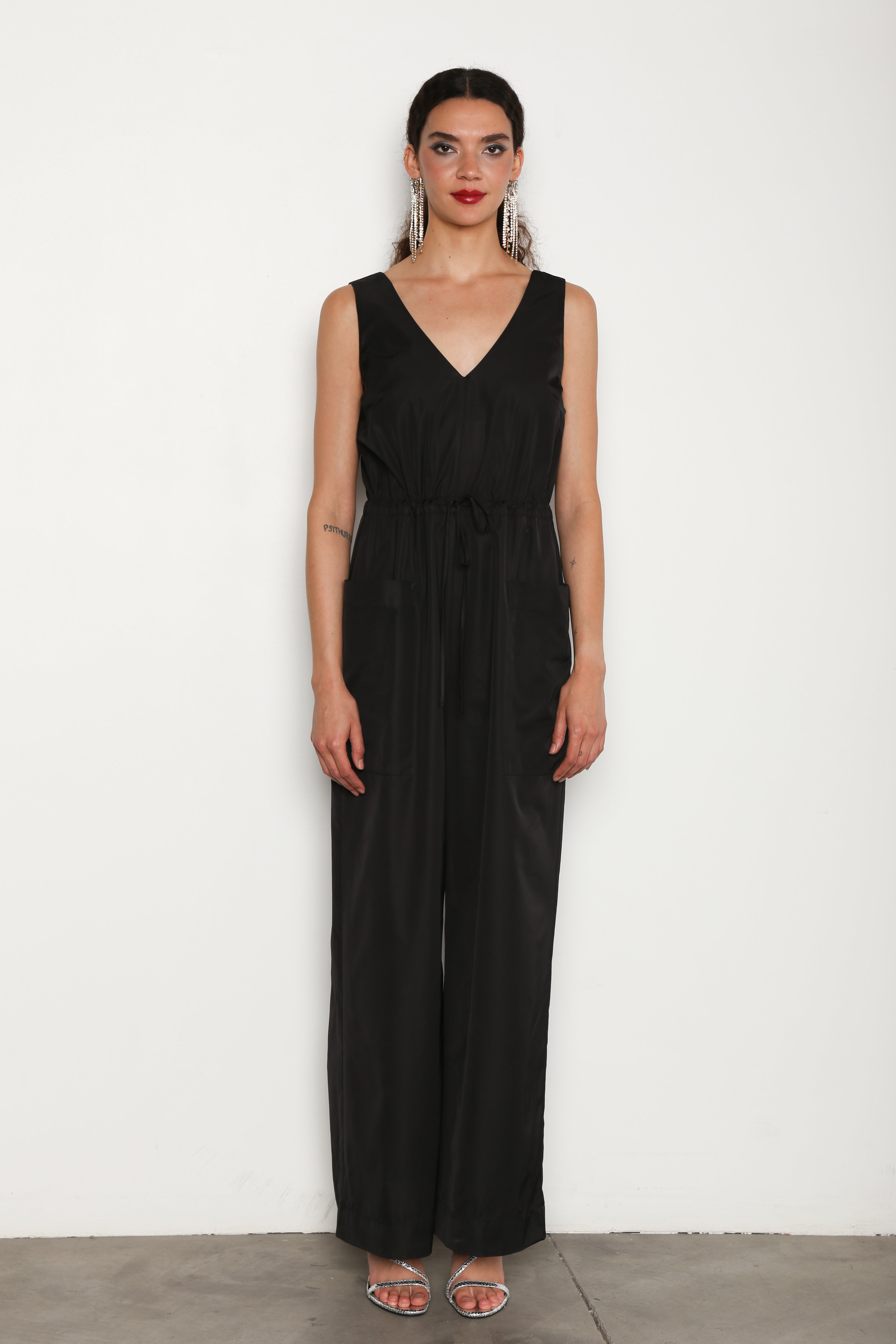 Cleo Jumpsuit - Black – Shop Birdie